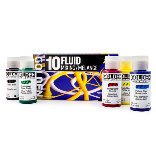 GOLDEN Color Pouring Mediums in Gloss or Matte – ARCH Art Supplies