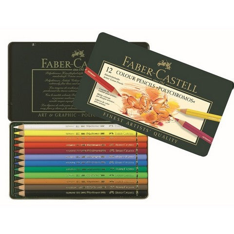 Faber Castell Polychromos Color Pencil Set - 60 Pencils in