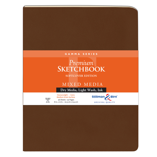 Stillman & Birn, Gamma Series Softbound Sketchbooks, Various Sizes ...