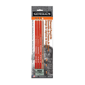 Generals Charcoal Pencil Kit