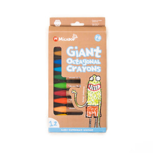 Micador Giant Octagonal Crayons