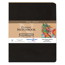 Stillman & Birn, Nova Series Beige Toned Softbound Sketchbooks, Various Sizes