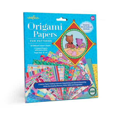 Fun Patterns Origami Papers by Eeboo