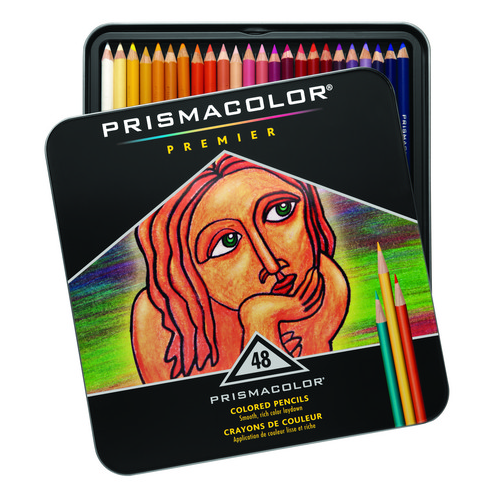 Prismacolor Premier Soft Core Colored Pencil French Grey 30% PC1070 