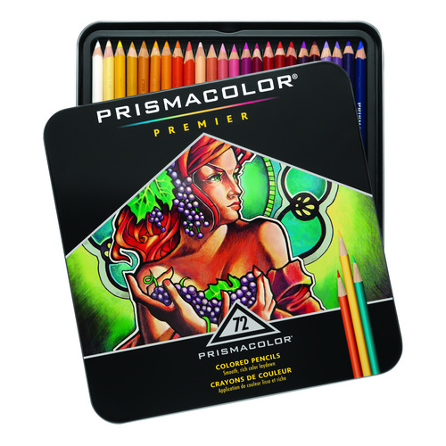 Prismacolor Premier Soft Core Colored Pencils, Set of 72