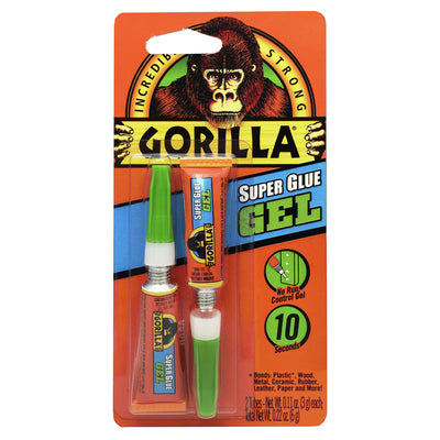 Gorilla Super Gel Glue 3g (2pk) or 15g – ARCH Art Supplies