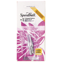 Speedball Lino Cutter Replacement Blades No. 1-6