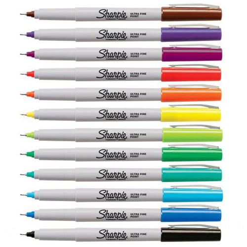 Sharpie Markers Ultra Fine ARCH Art Supplies