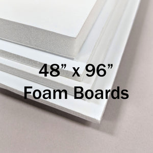 White Foamboards - 48"x96"