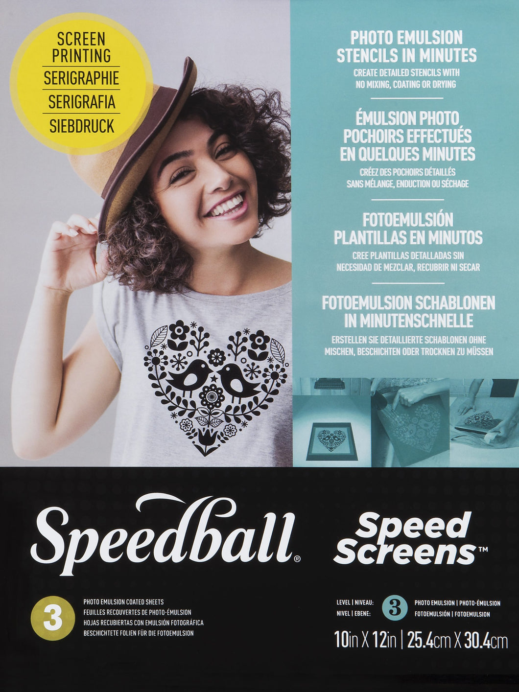 Speedball Speed Screens, 3 Pack