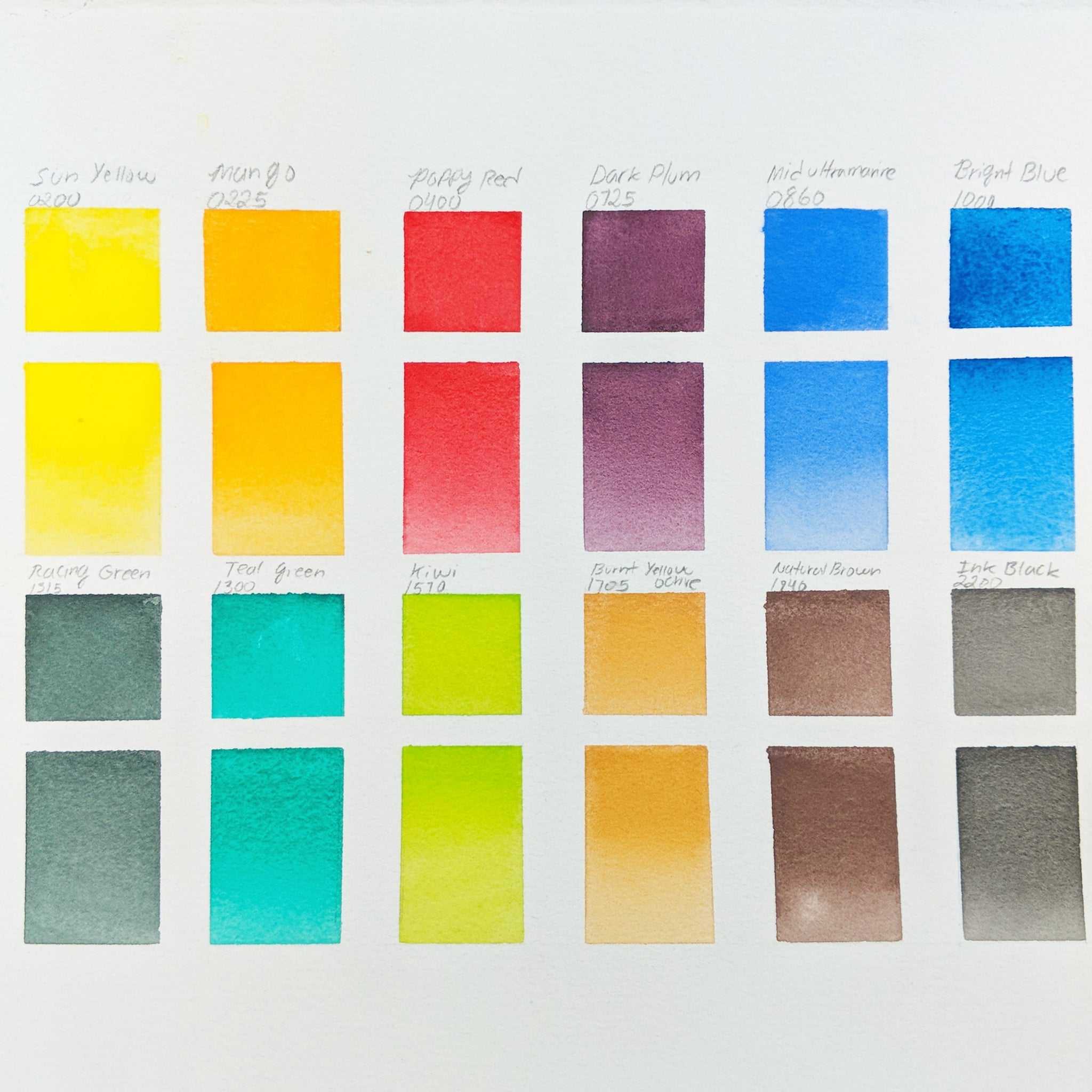 Derwent® 12-Color Metallic Paint Pan Set