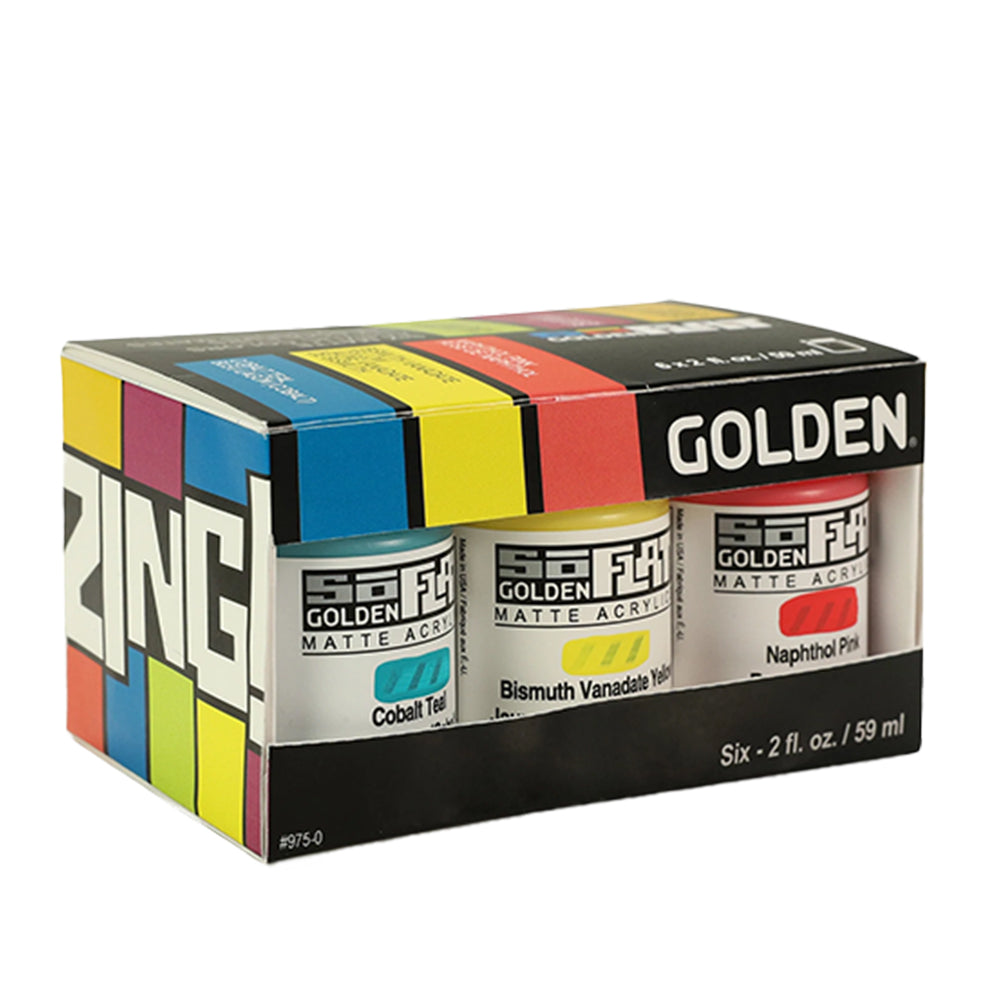 Golden : SoFlat : Matte Acrylic Paint : 59ml : Olive - Golden : SoFlat -  Golden - Brands