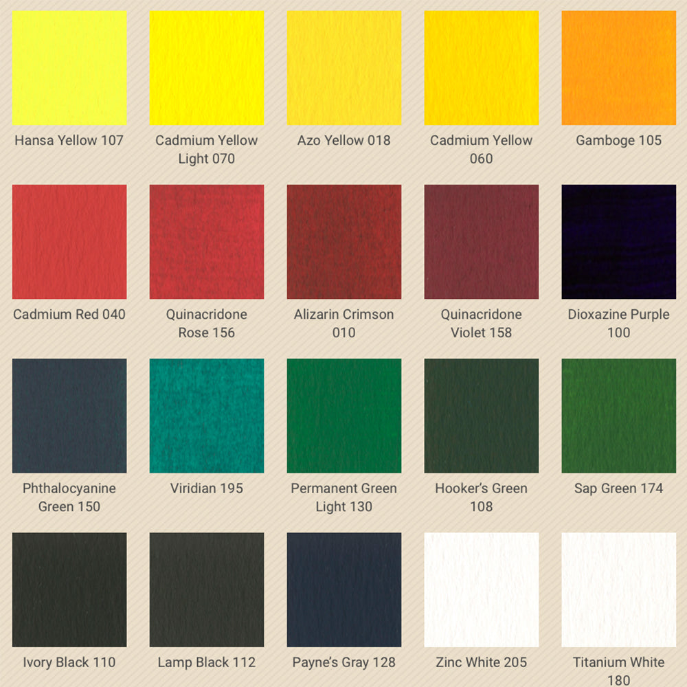 M. Graham Gouache Set โ ARCH Art Supplies