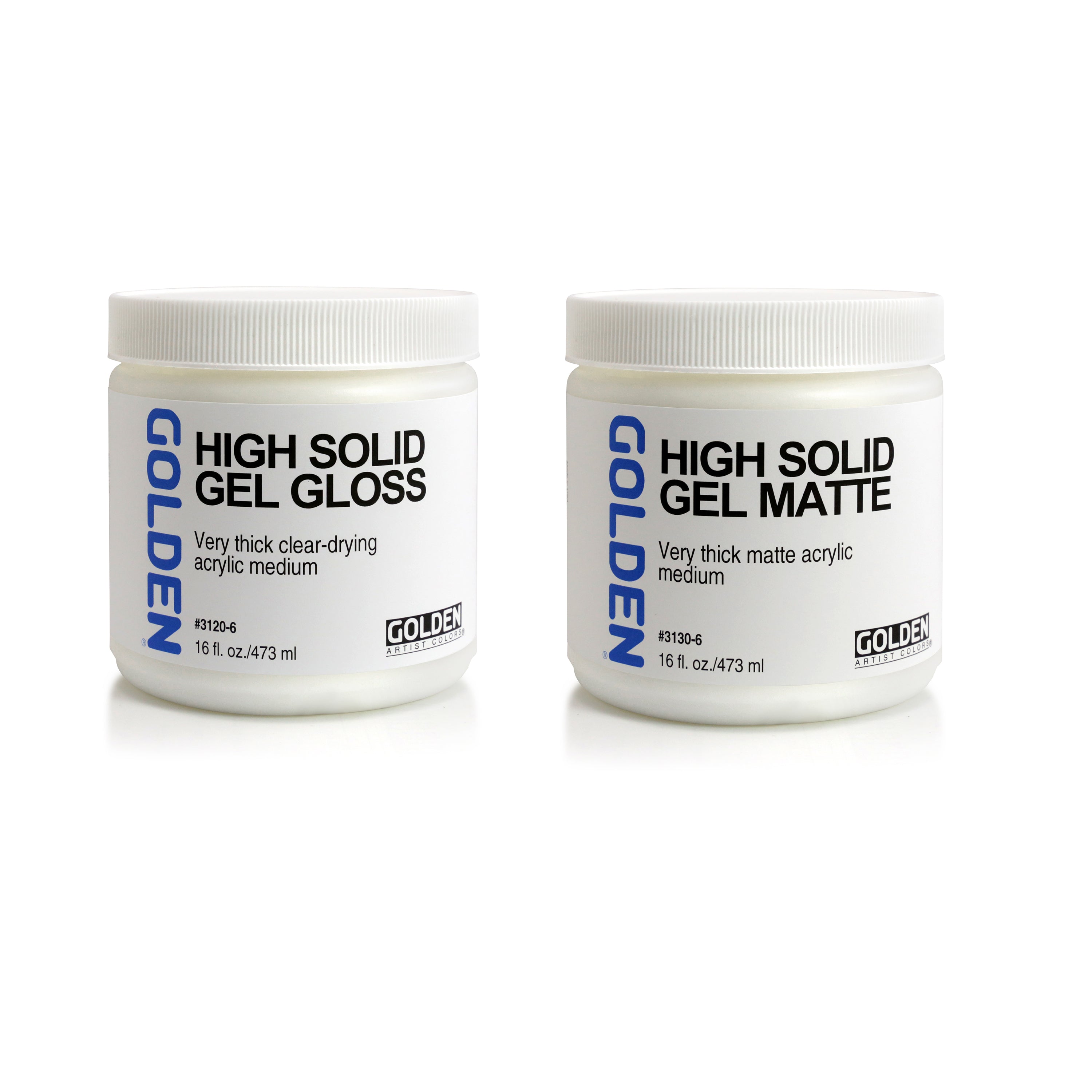 Golden High Solid Gloss Gel Medium - FLAX art & design