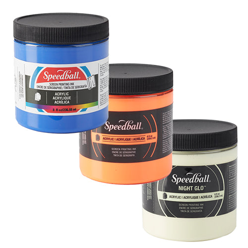 Speedball Special Edition Screen Printing Ink (4-Pack) - Energy