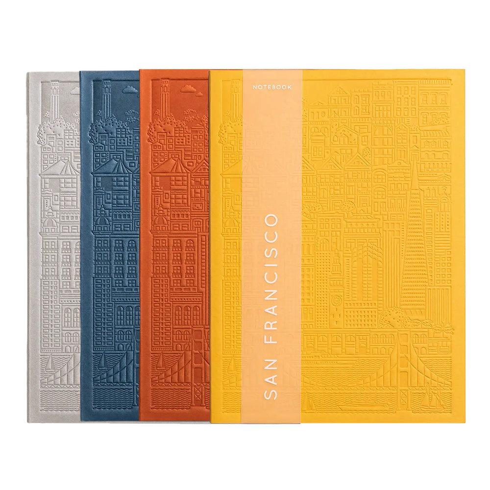 The City Works San Francisco Notebook in Various Colors