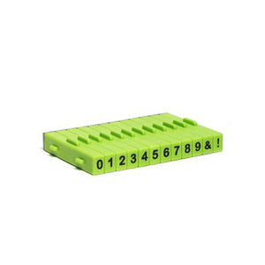 Xiem Attachable Numbers Stamp Set 12pc