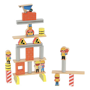 Construction Blocks Balance Game by Vilac